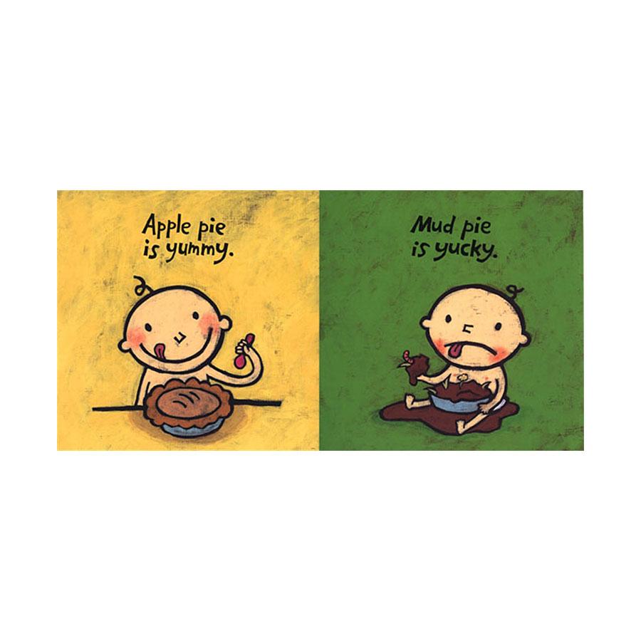 おいしー！べーっ！（英語絵本）YUMMY YUCKY レスリー・パトリセリ 1歳