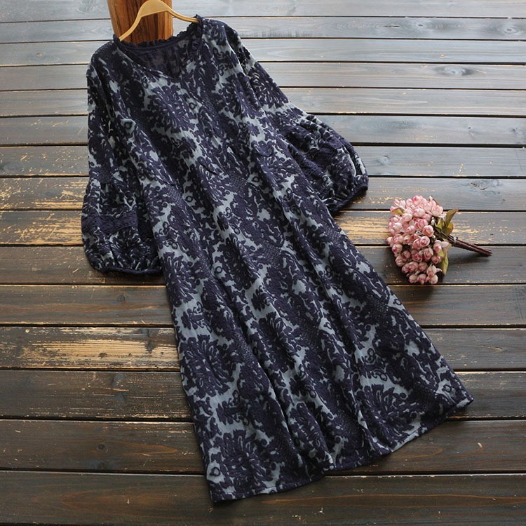 ワンピース レディース 40代 50代 きれいめ 春 秋 フォーマル 花柄