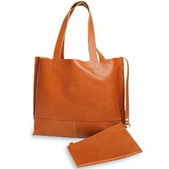 IL BISONTE（イルビゾンテ） バッグ トートバッグ ポーチ付きレザー