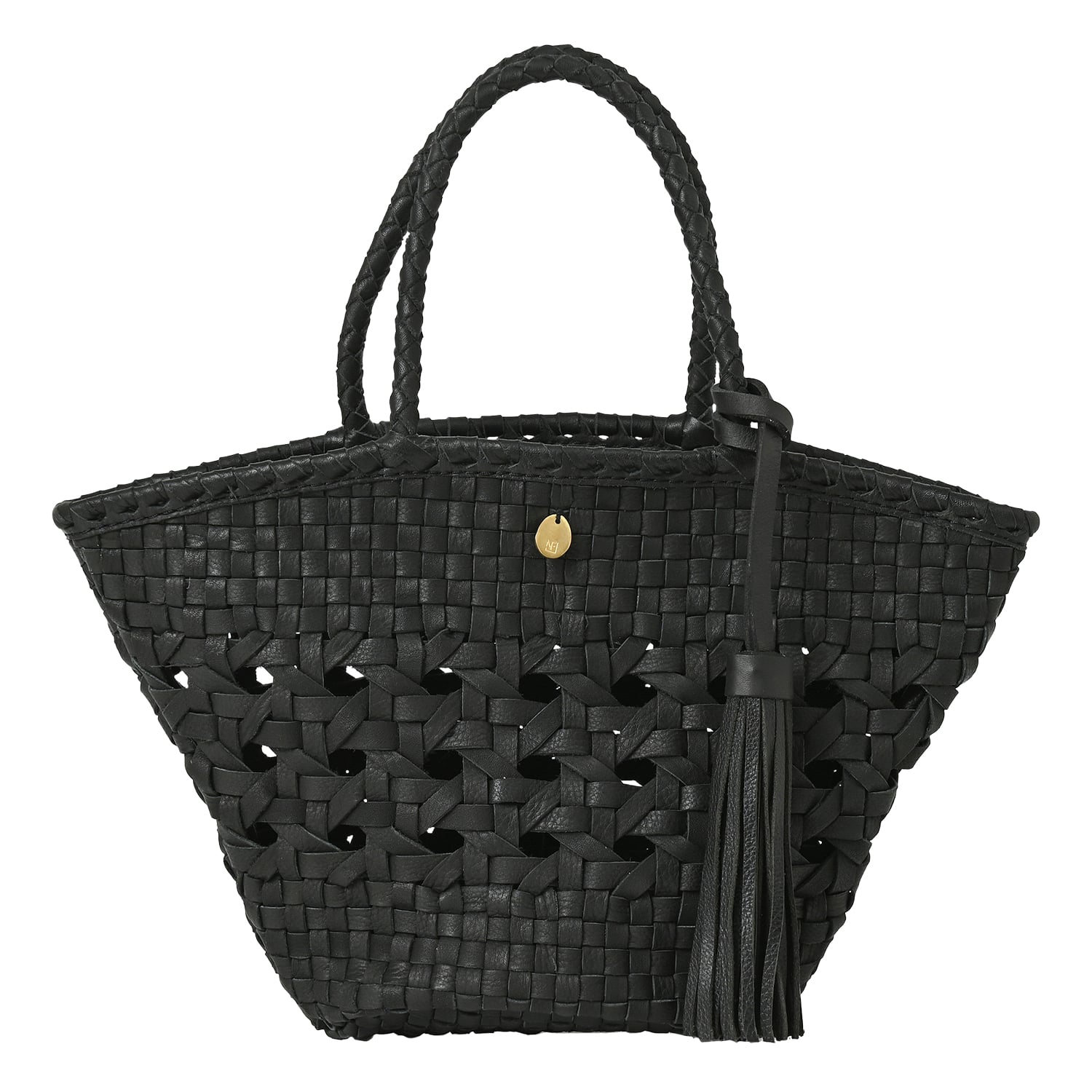 NOTRE FAVORI（ノートルファボリ） レザー メッシュバッグ かごバッグ