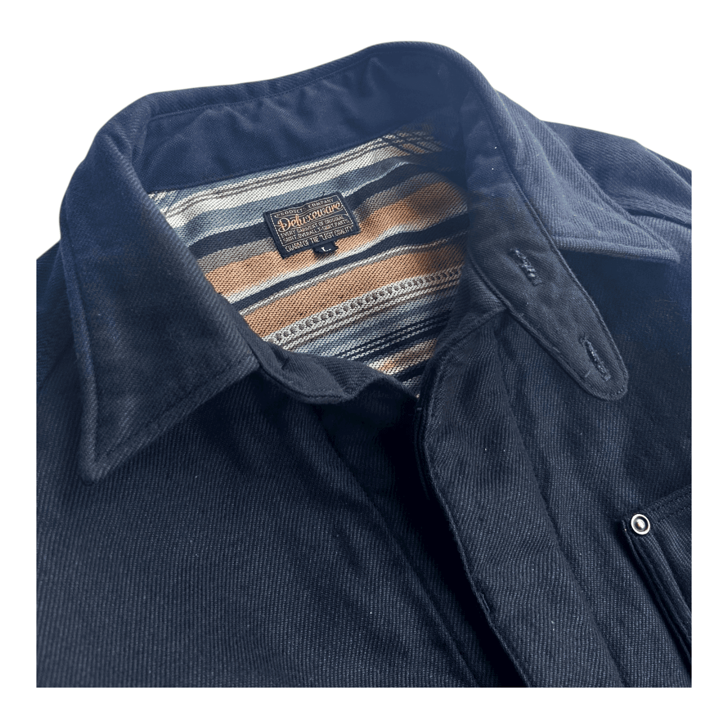 DELUXEWARE（デラックスウエア） 7649C [40S NATIVE BORDER] HEAVY