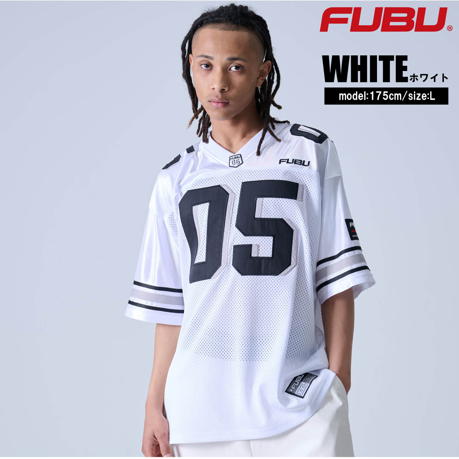 FUBU（フブ） ゲームシャツ メンズ 半袖 シャツ ヒップホップ 古着風