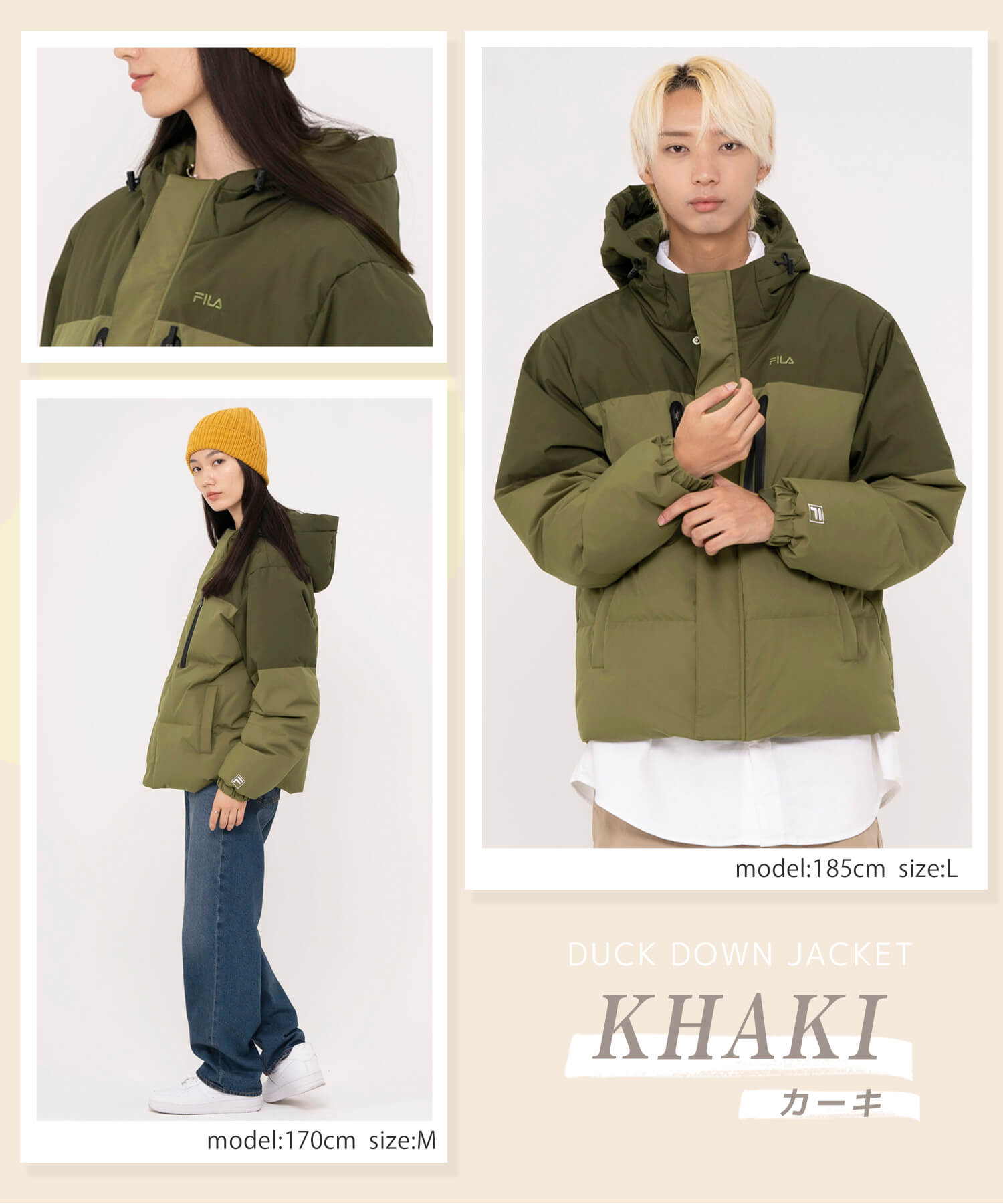 FILA（フィラ） 特価 ダウンジャケット アウター レディース 冬 刺繍