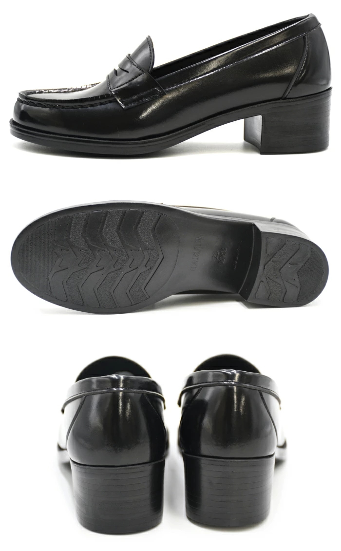 ハルタ レディース ヒールローファー 4603 HARUTA 3E EEE ゆったり