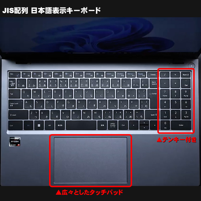 PASOUL 爆買い超特価 ノートパソコン 新品パソコン AMD Ryzen5 7430U