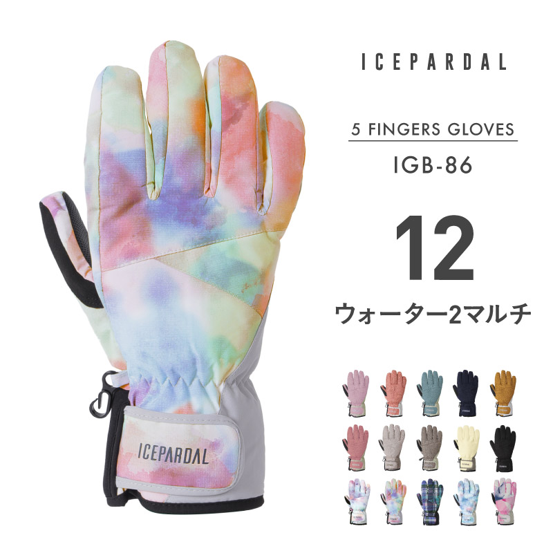 ICEPARDAL（アイスパーダル） スノーボード グローブ レディース 5本指