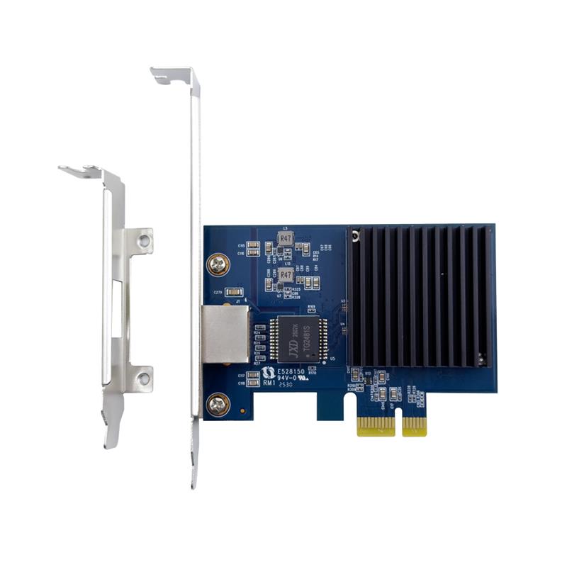 10GbE 有線LANカード RTL8127搭載 PCIe 4.0 x1 RJ45対応1ポート