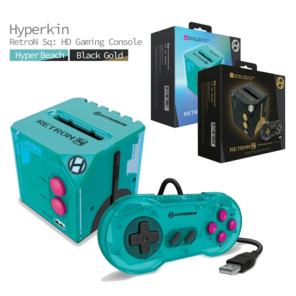 ゲームボーイ 互換機 Hyperkin RetroN Sq HD 3in1 HDMI出力対応 レトロ