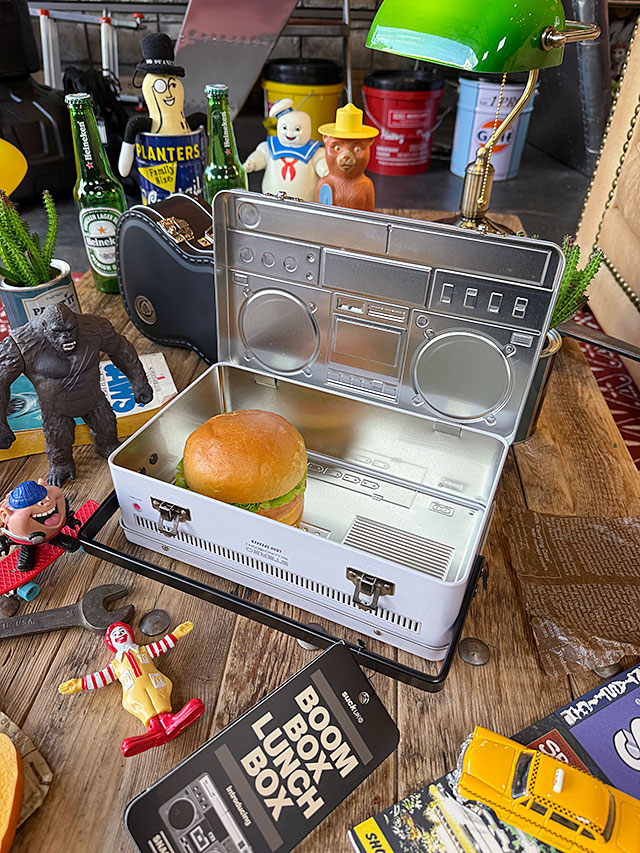 SUCK UK ラジカセ ブームボックス ランチボックス □ アメリカン雑貨