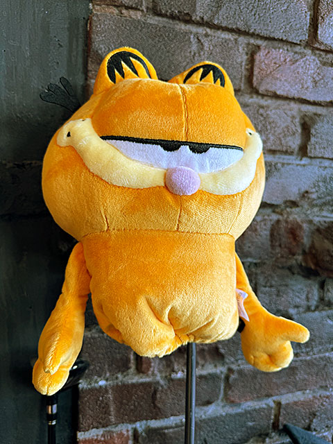 ガーフィールド ゴルフクラブ ヘッドカバー ぬいぐるみ □ アメリカン