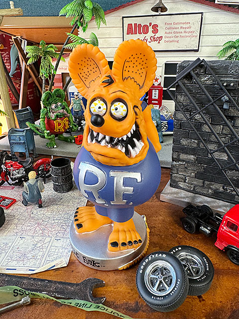 RAT FINK（ラットフィンク） ファンコ ボビングヘッド （オレンジ