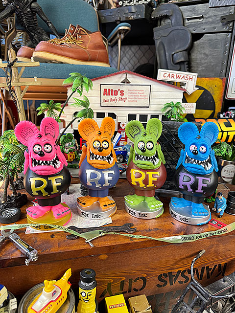 RAT FINK（ラットフィンク） ファンコ ボビングヘッド （4体セット