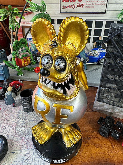 RAT FINK（ラットフィンク） ファンコ ボビングヘッド （ゴールド