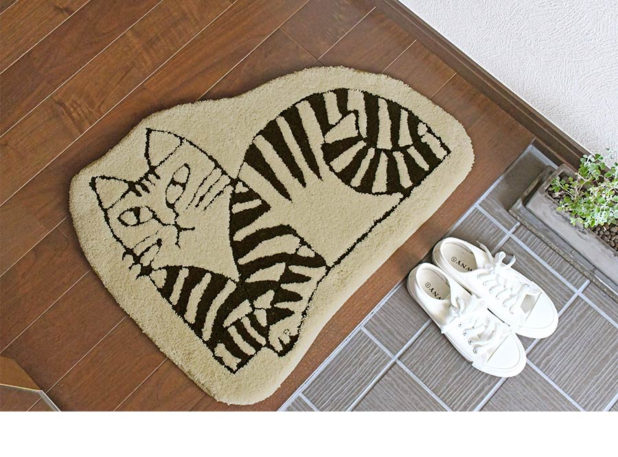 Lisa Larson（リサラーソン） 玄関マット セバスチャン 50×65 cm