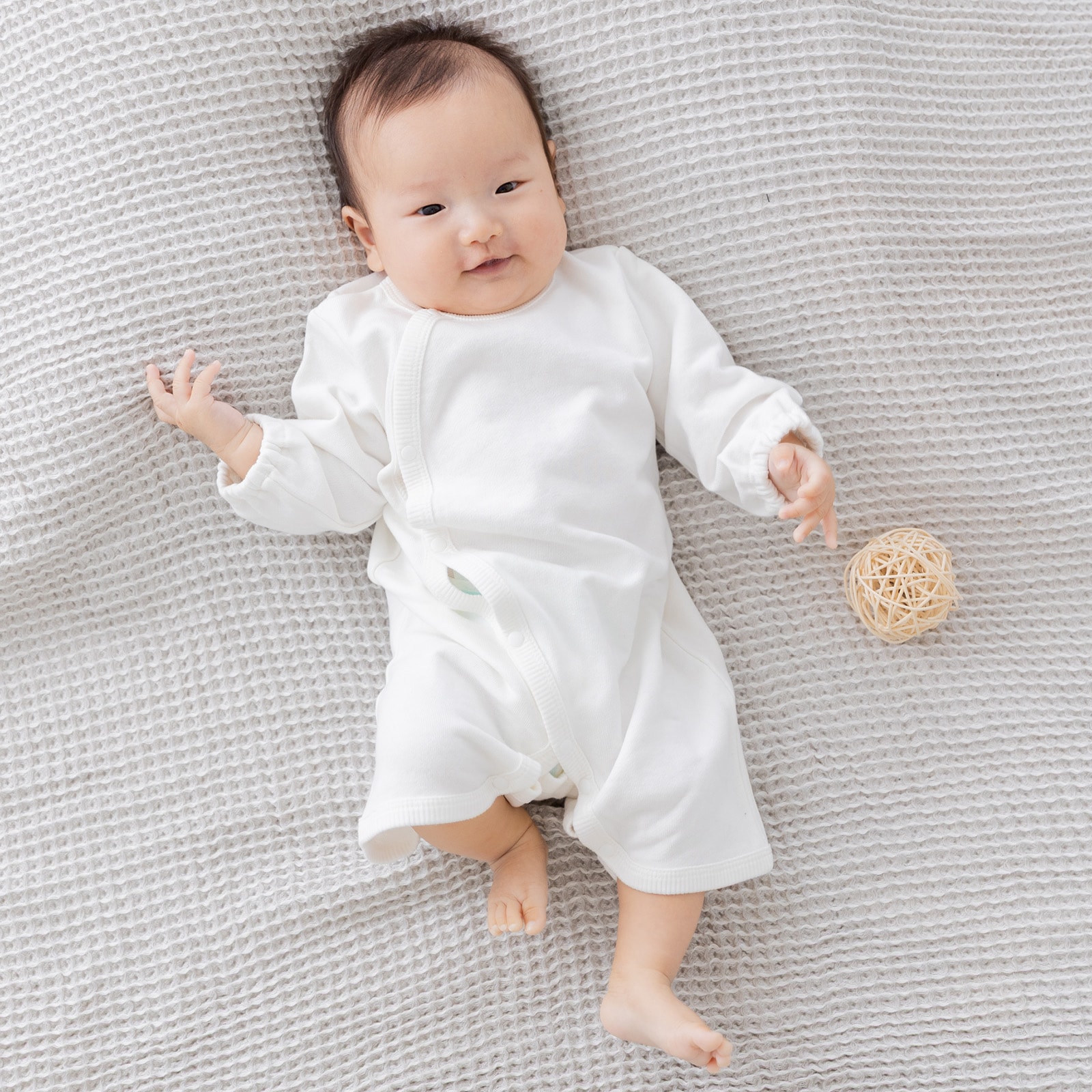 chil2 【爆買】 ネコポス送料無料 長袖 ロンパース カバーオール