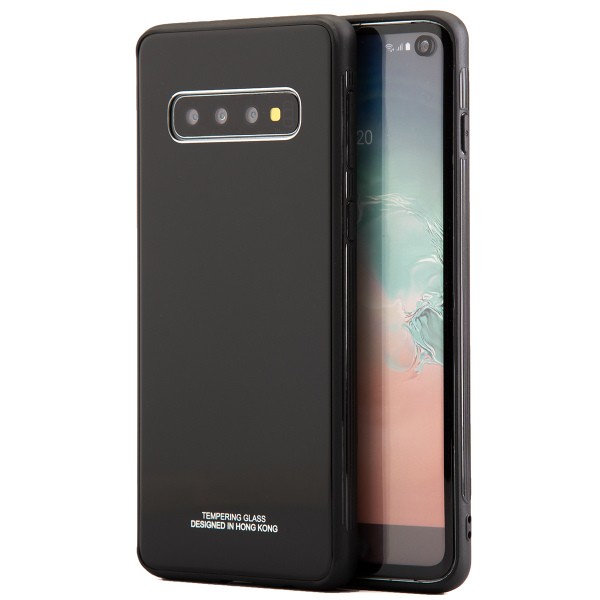 Galaxy S10 ケース カバー スマホケース 韓国 背面9Hガラスケース