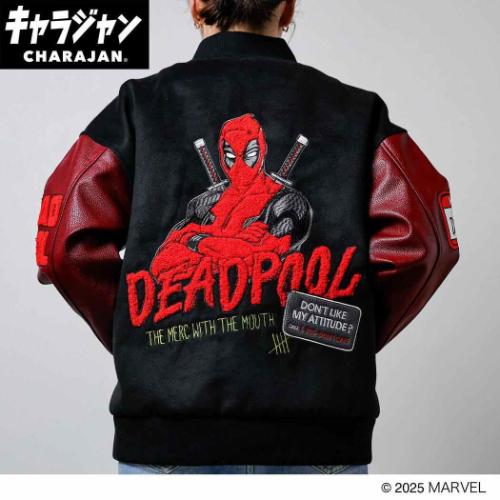 MARVEL（マーベル） デッドプール キャラクター アウター スタジャン