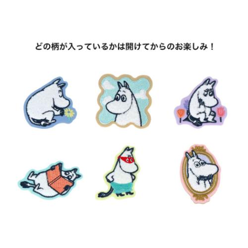 ムーミン グッズ バッチ 北欧 キャラクター サガラ刺繍ピンバッジ 全6