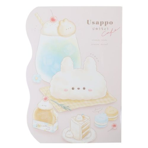 B5白無地ノート モクモク自由帳 USAPPO CAFE 新入学 カミオジャパン