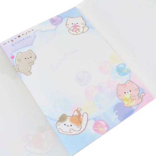 メモ帳 もぐにゃん ダイカットカバー付メモ キャンディマシーン 新学期