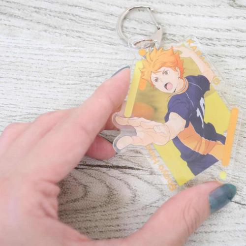 ハイキュー！！ キーリング アクリルキーホルダー 日向 翔陽 少年