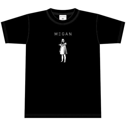 Tシャツ ミーガン T-SHIRTS 黒 Mサイズ Lサイズ コレクション雑貨
