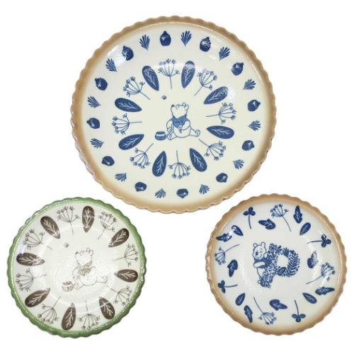 三郷陶器 食器セット シェアプレートセット 3枚セット くまのプーさん