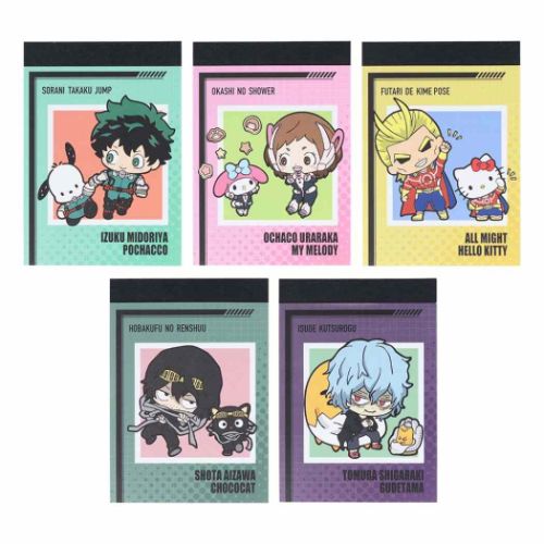 僕のヒーローアカデミア 少年ジャンプ アニメキャラクター メモ帳 メモ