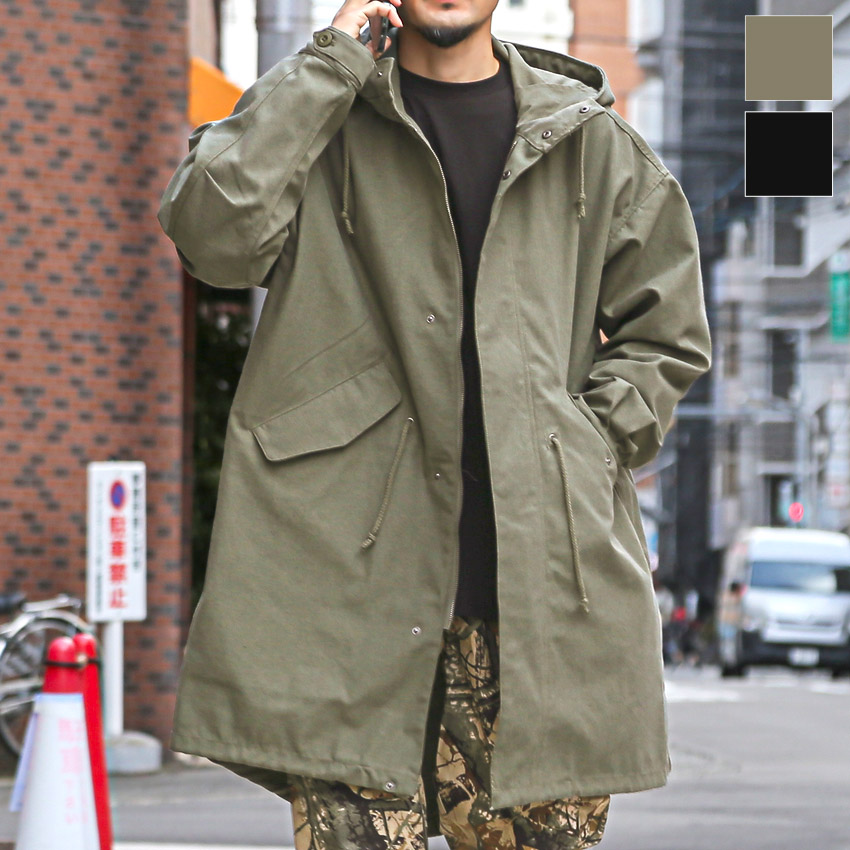 モッズコート アウター コート オーバーサイズ M-51 メンズ ミリタリー