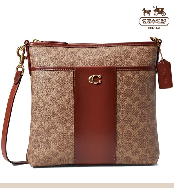 COACH（コーチ） ショルダーバッグ レディース 斜めがけ シグネチャー