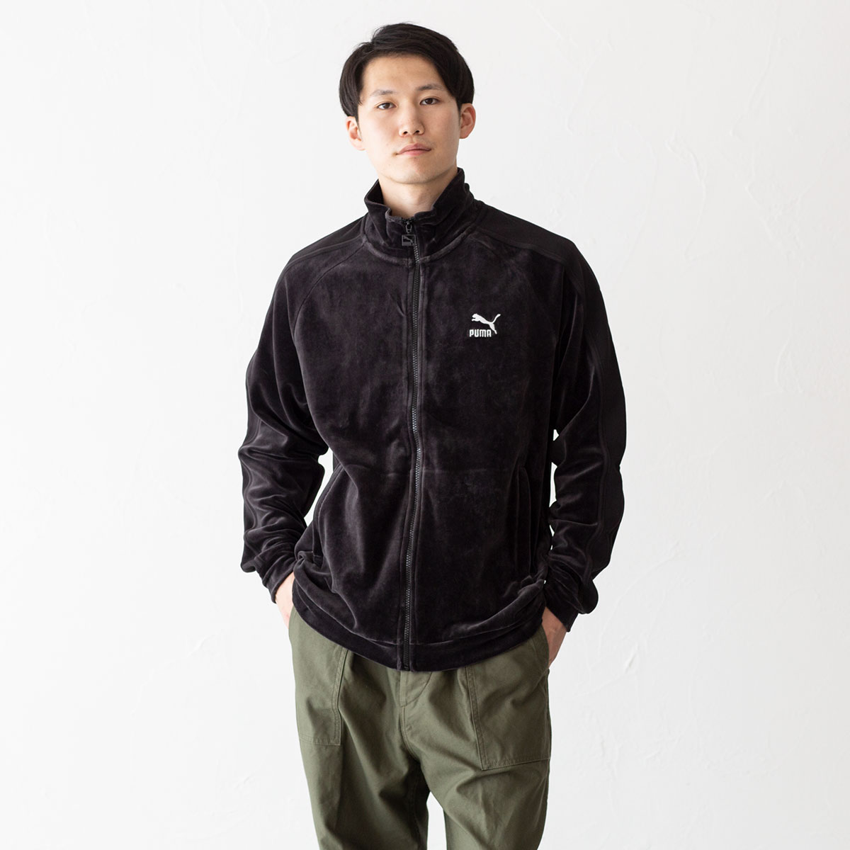 PUMA（プーマ） T7 ベロア トラックジャケット 621305 メンズ ジャージ