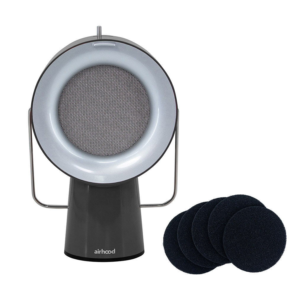 ポータブル 換気扇 エアフード コンセント式 AirHood AH-01AJ 卓上