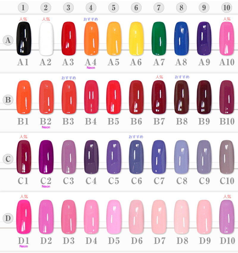 カラージェル ジェルネイル用 アセトンでオフできるソークオフジェル