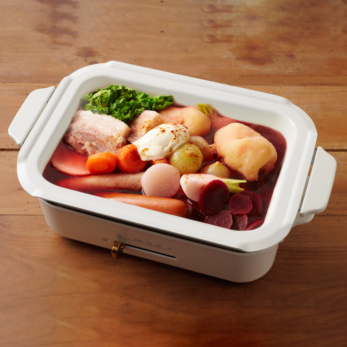 BRUNO（ブルーノ） セラミックコート鍋 コンパクトホットプレート用