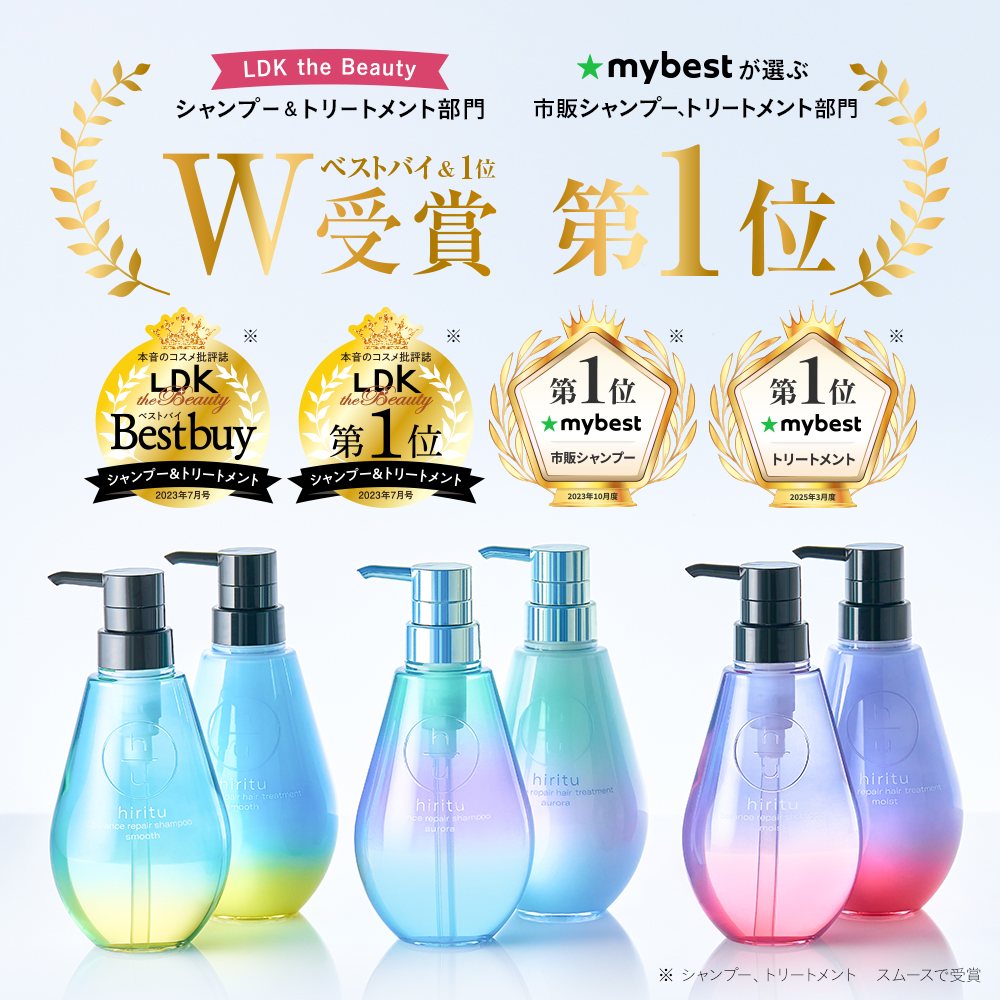 hiritu（ヒリツ） バランスリペアシャンプー＆ヘアトリートメント