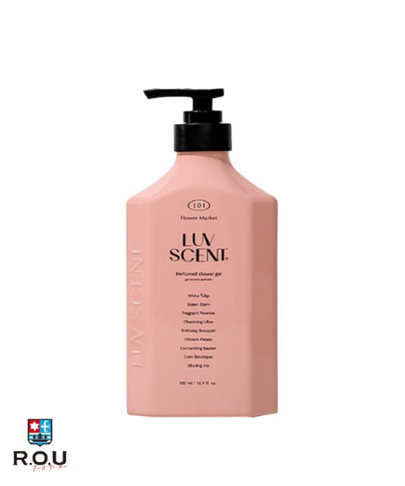 LUV SCENT ラブセント ボディウォッシュ フラワーマーケット ホワイト