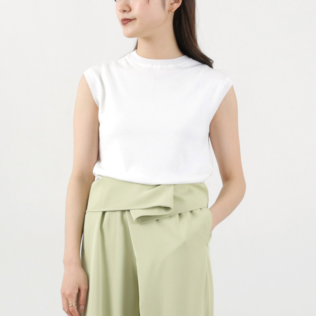 gicipi（ジチピ） オパーレ ノースリーブ ニットソー / トップス