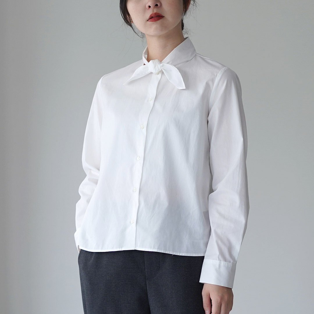 mizuiroind（ミズイロインド） リボン タイ シャツ / レディース