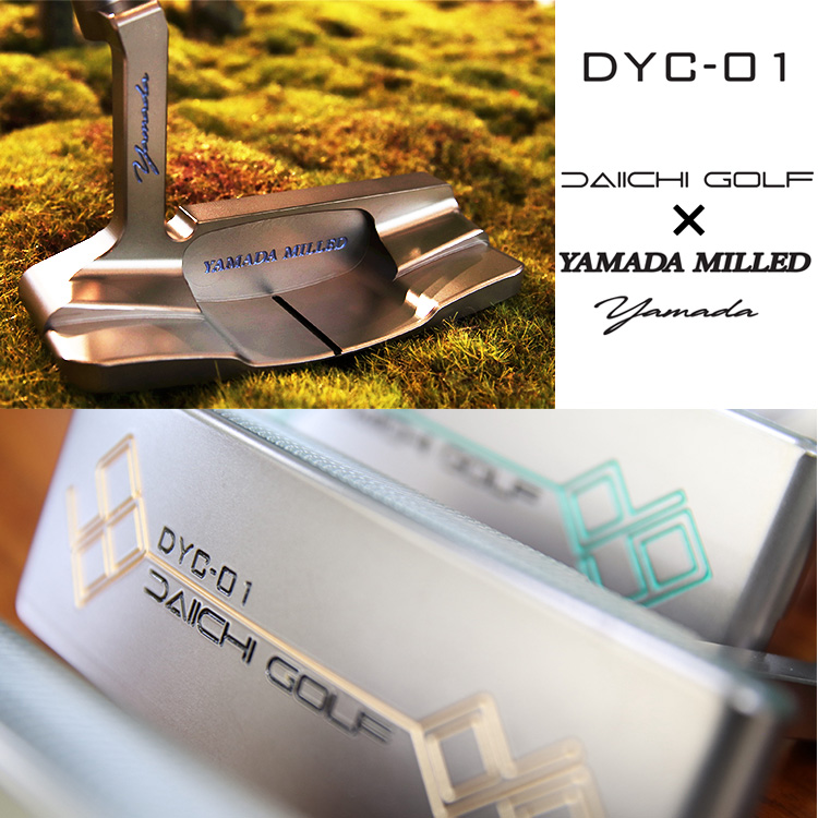 山田パター 山田パター工房 DYC-01 クランク パター シルバー : 第一