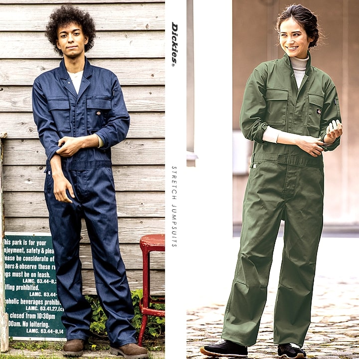 Dickies（ディッキーズ） つなぎ ストレッチ ジャンプスーツ D-766