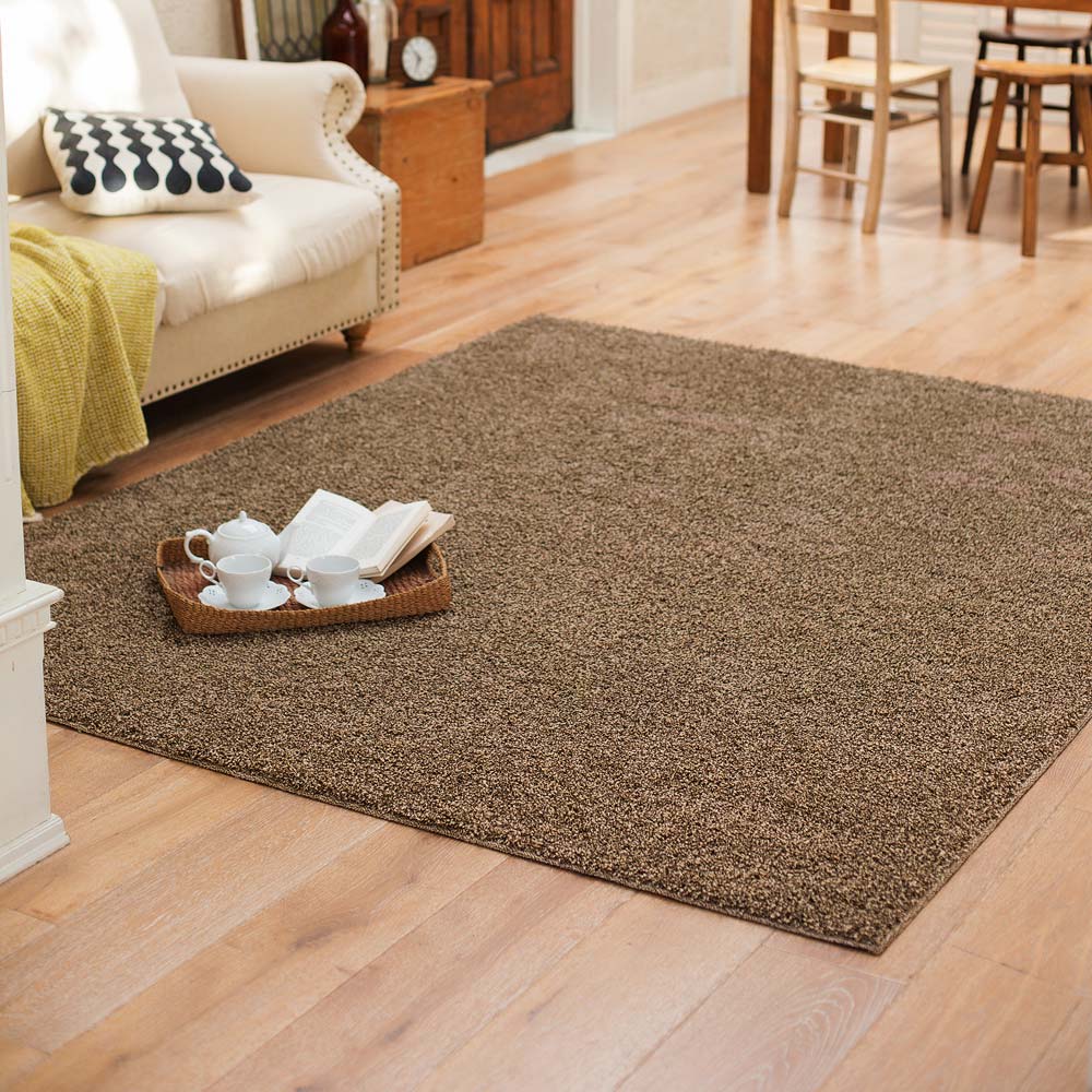 dinos（ディノス） ≪約130×190cm≫ 防ダニミックスシャギーラグ