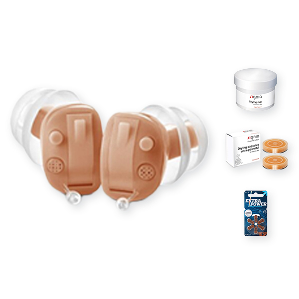 ONKYO（オンキヨー） 補聴器 オンキョー 両耳 耳穴式 電池付 デジタル