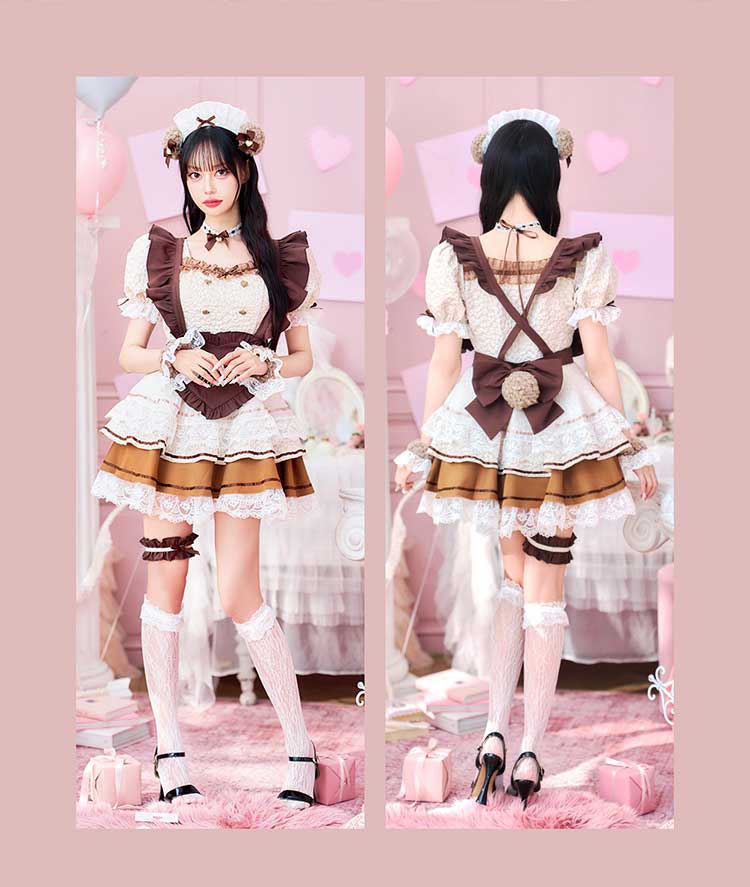 正規品]【あすつく】コスプレ バレンタイン メイド ウエイトレス