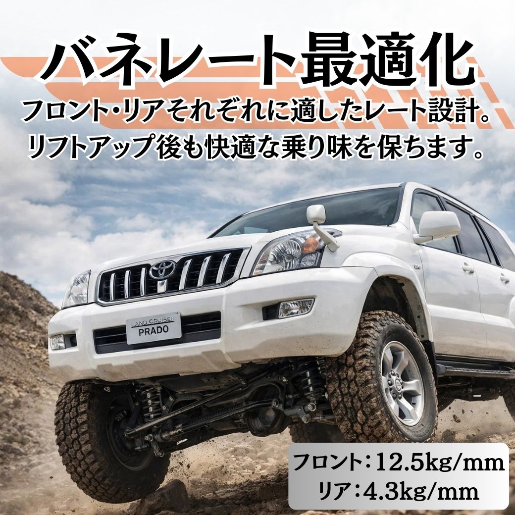 トヨタ（TOYOTA） [GI☆GEAR(ジーアイ・ギア)社製] 2インチリフト