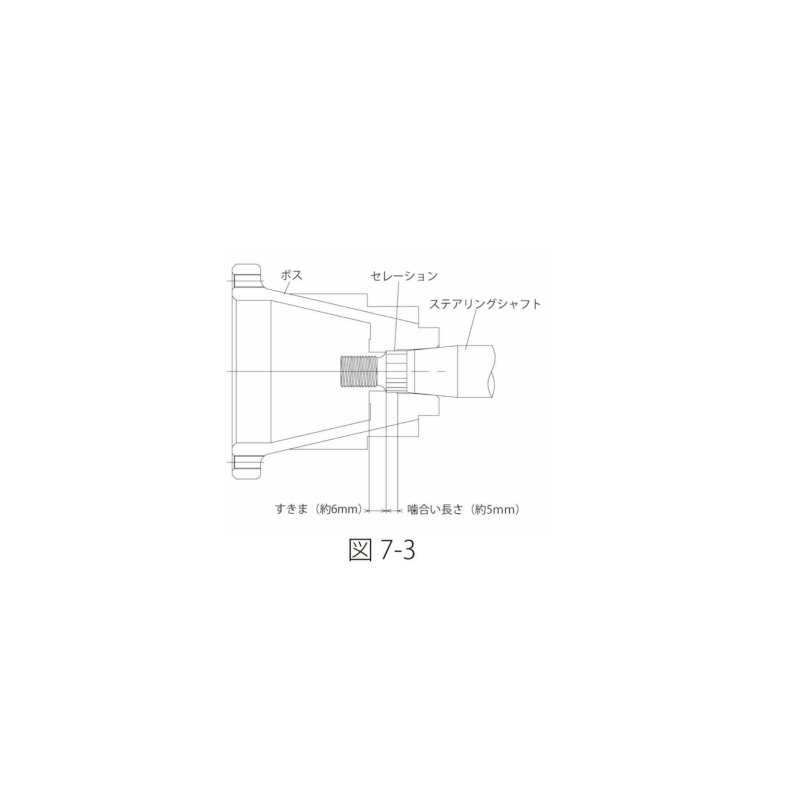 Works Bell（ワークスベル） ミラジーノ ステアリングボス L700S L710S