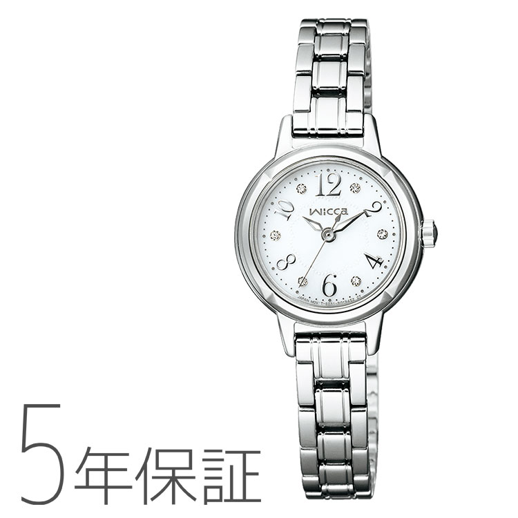 wicca（ウィッカ） シチズン CITIZEN ソーラーテック スワロフスキー