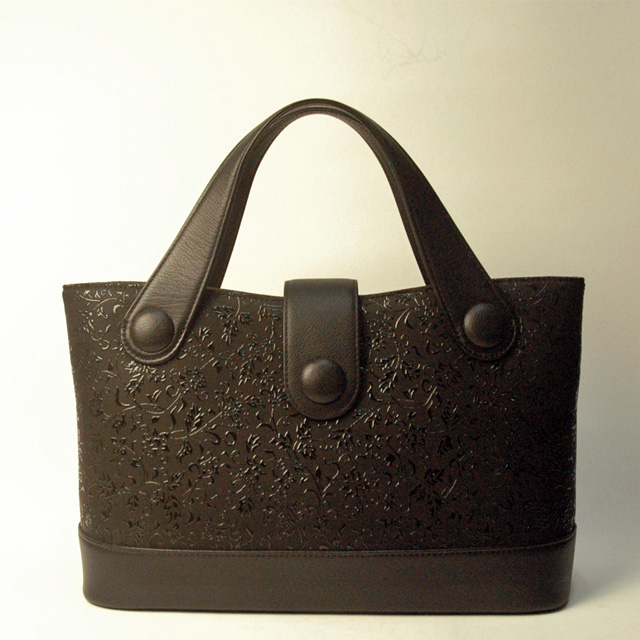 印傳屋（INDEN-YA） 印伝バッグ 印伝 手提げ ハンドバッグ 日本製