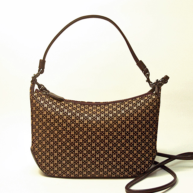 印傳屋（INDEN-YA） 印伝ショルダーバッグ ポシェットバッグ 印伝屋