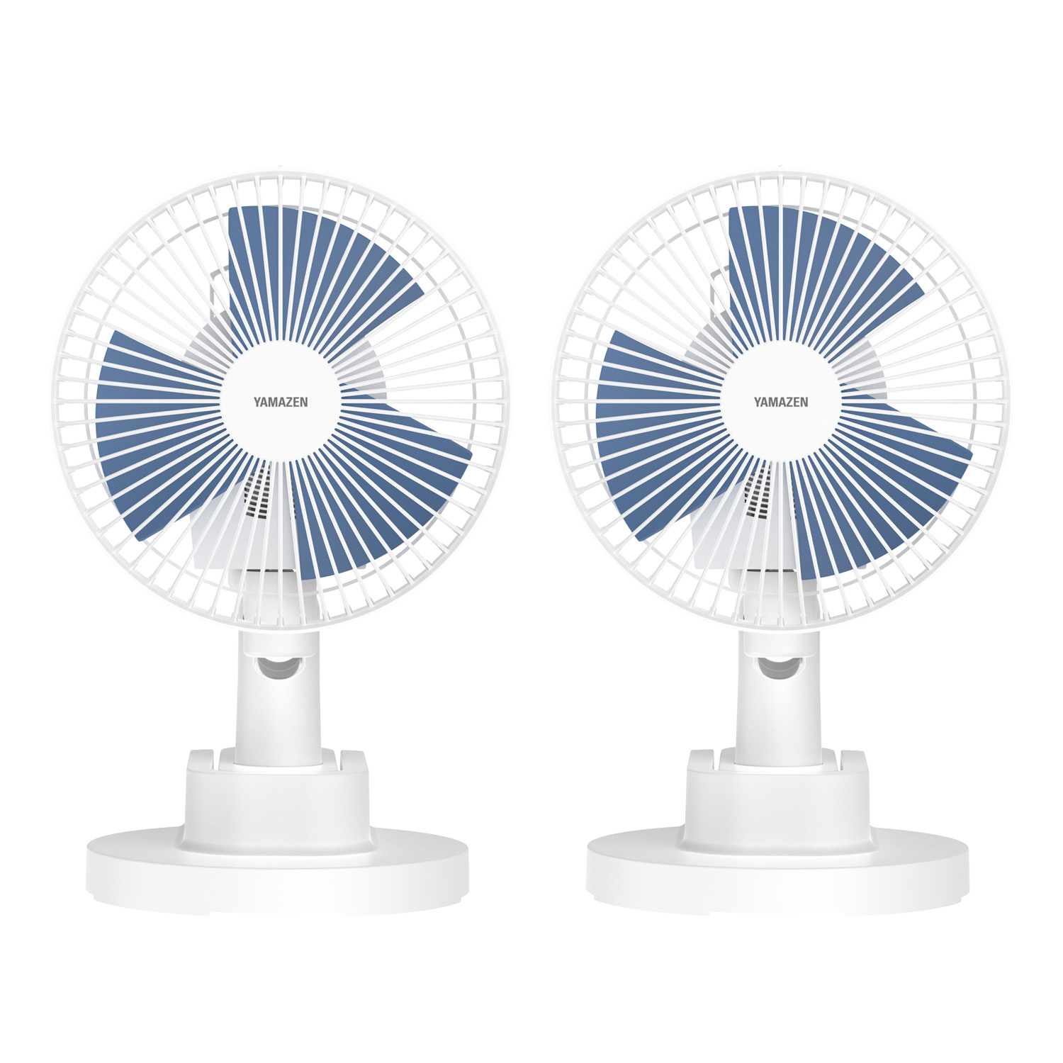 山善（YAMAZEN） 2個セット 扇風機 卓上 小型 卓上扇風機 クリップ