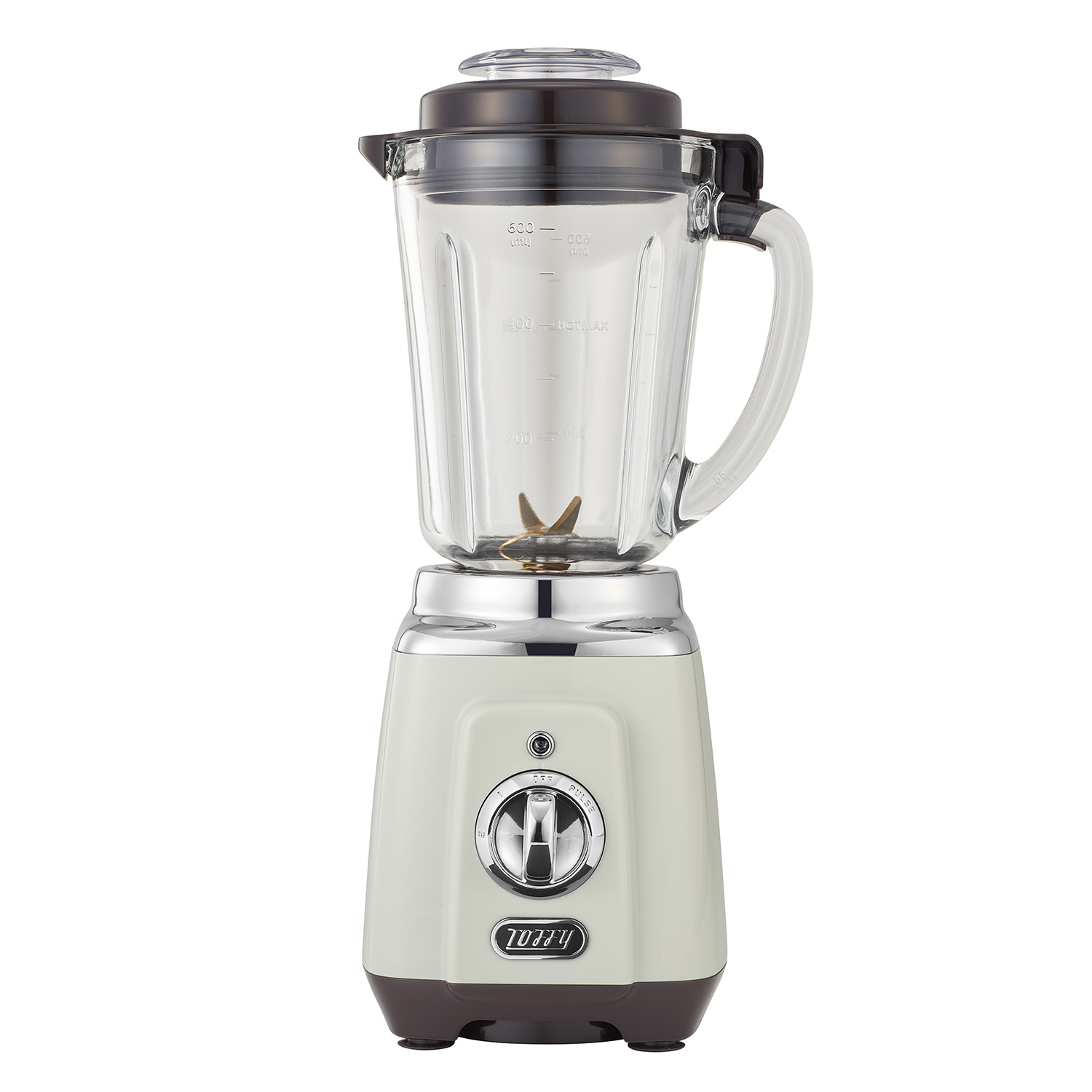 Toffy ミキサー ブレンダー ジューサー 小型 氷対応 耐熱ガラス